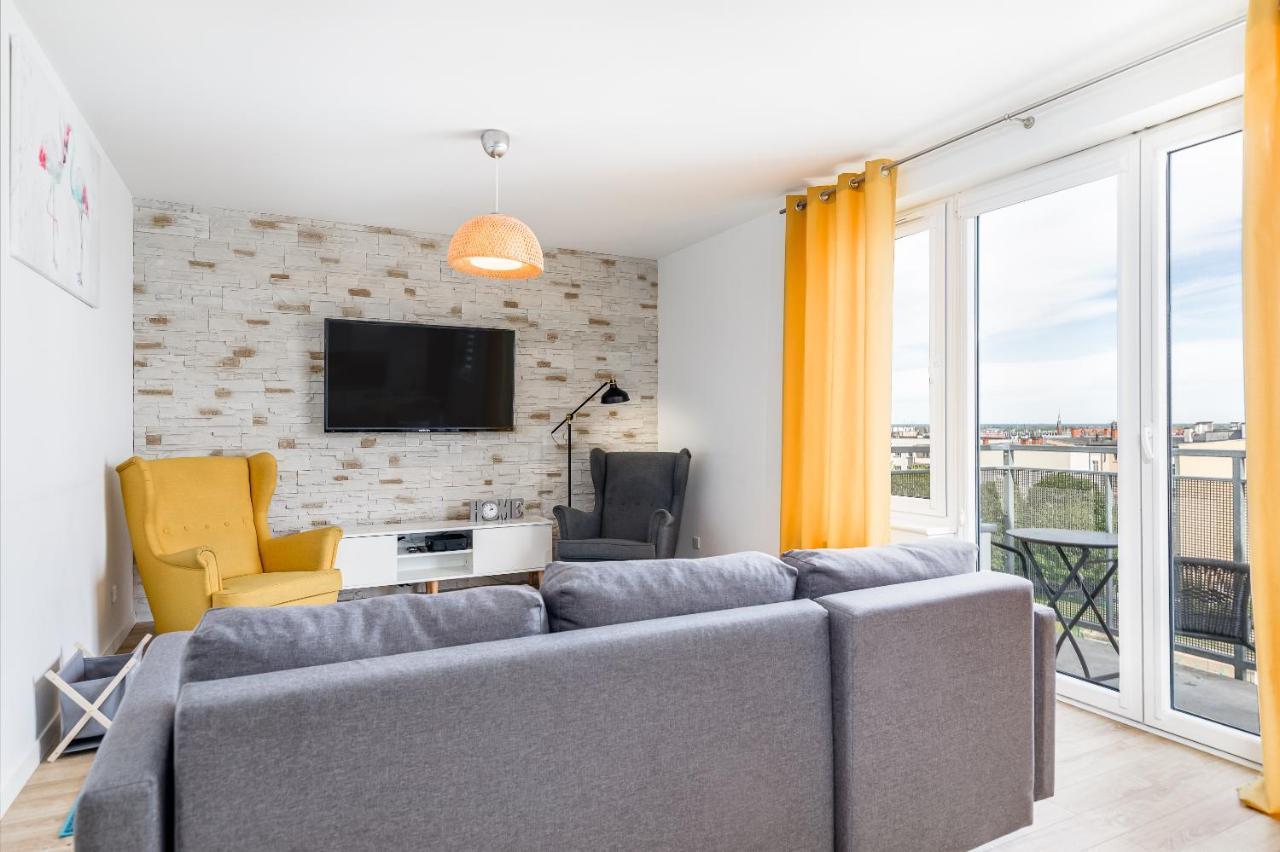 Bm Apartamenty Przytulny Apartament 142 W Centrum Szczecina Экстерьер фото
